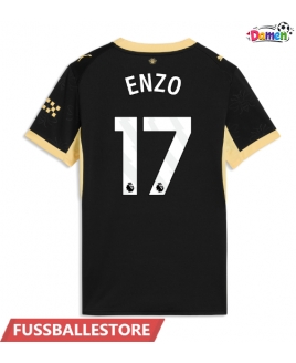 Günstige Manchester City Enzo Fernandez #17 Auswärtstrikot Damen 2026-27 Kurzarm